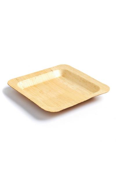 Square Bamboo Shell Plate
