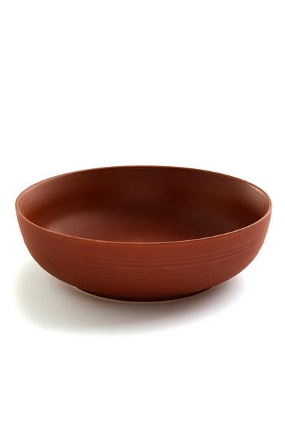 Terracotta Large Serving Bowl