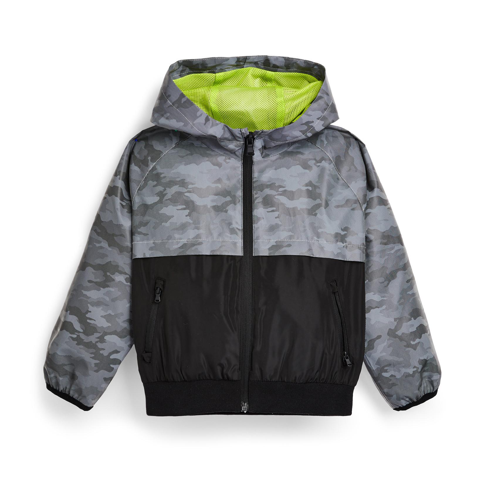 Veste de survêtement anthracite réfléchissante garçon Mode garçon 2 à