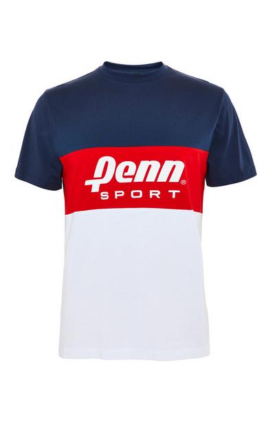T-shirt a blocchi di colore Penn Sport