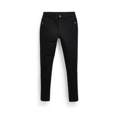 Zwarte skinny jeans met stretch voor meisjes