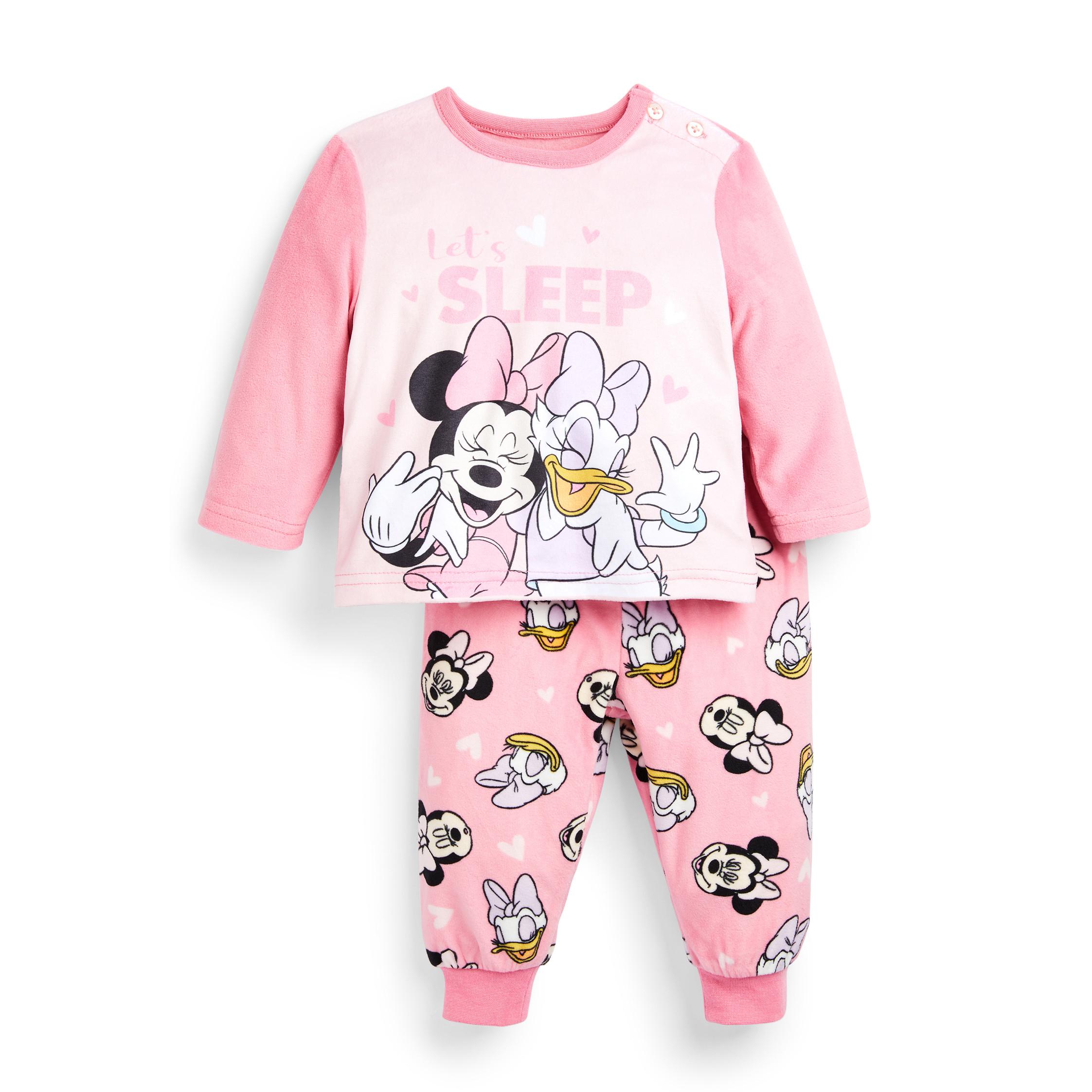 Baby Girl Disney Minnie Mouse Minky Pyjamas Baby Clothing Essentials Baby Newborn Clothes Kids Clothes All Primark Products Primark Uk