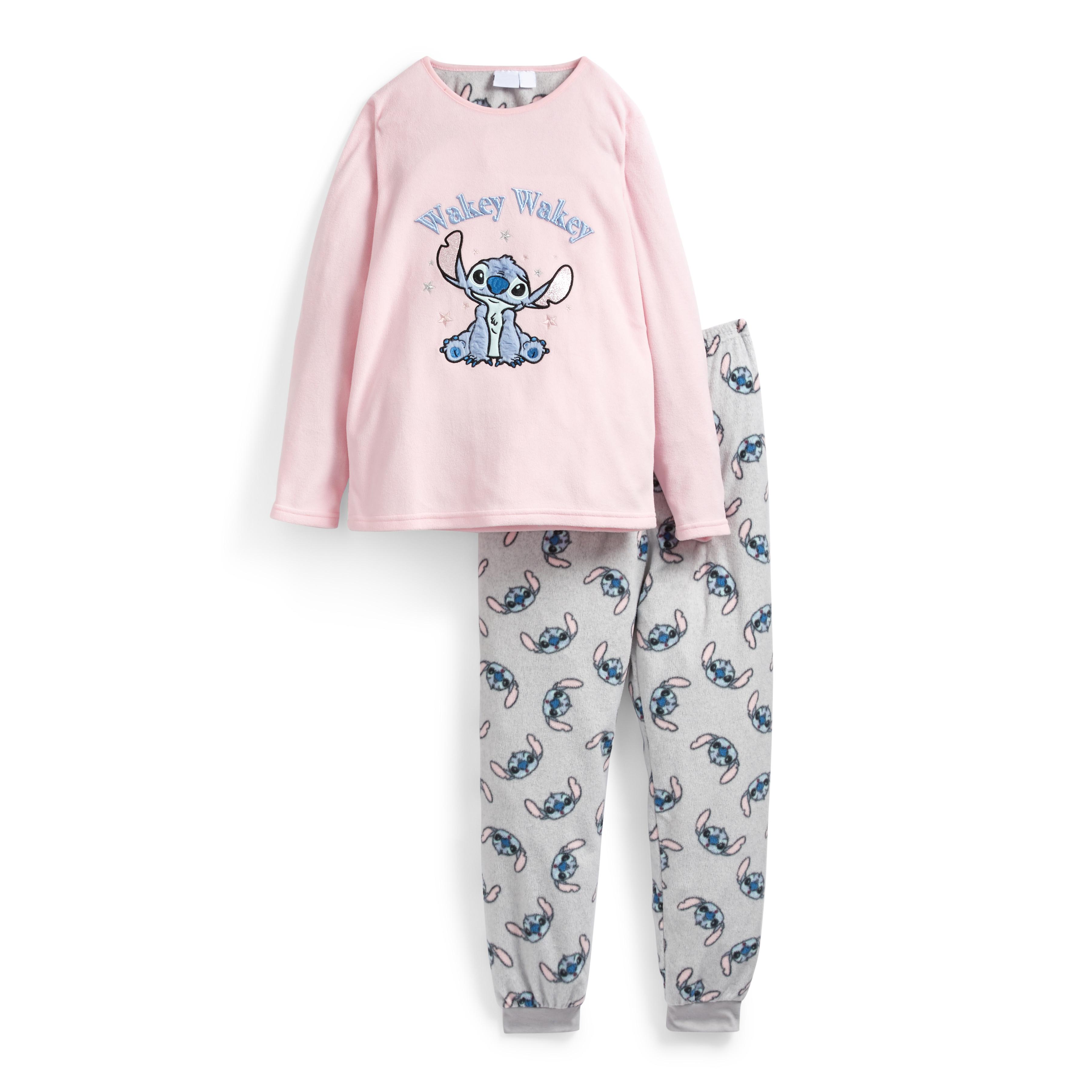 Clothes Shoes Accessories Disney Minnie Mouse Kids Girls Fleece Pyjamas Winter Pjs Set 2 8 Years Primark Girls Clothing 2 16 Years Nightwear 2 16 Years For Girls