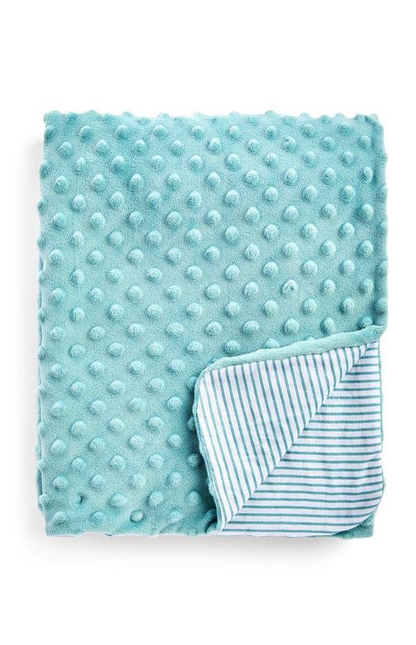 Blue Stripe Bump Blanket