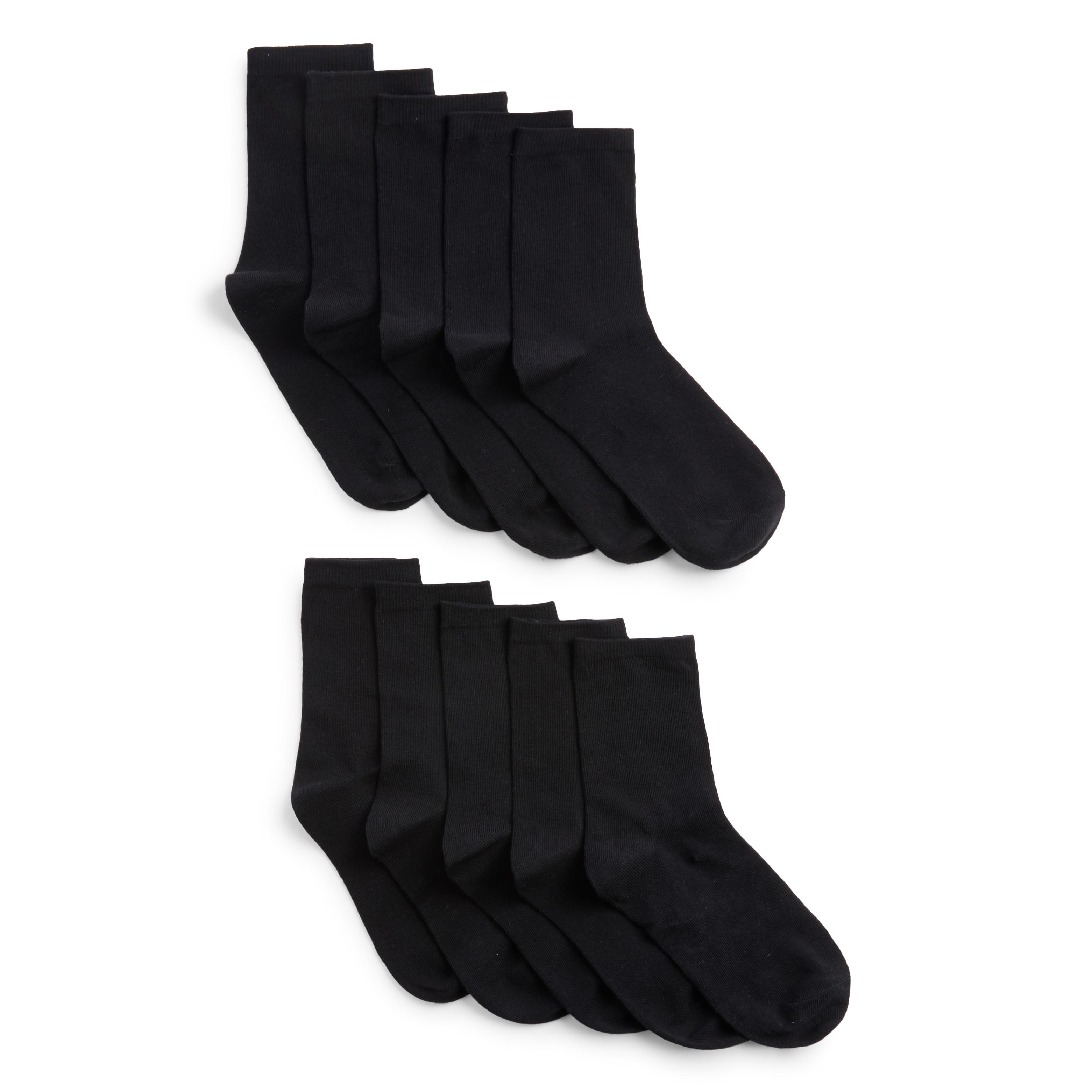 Pack de 10 pares calcetines tobilleros negros para niño | Accesorios para niños | Ropa para niños | los | Primark España