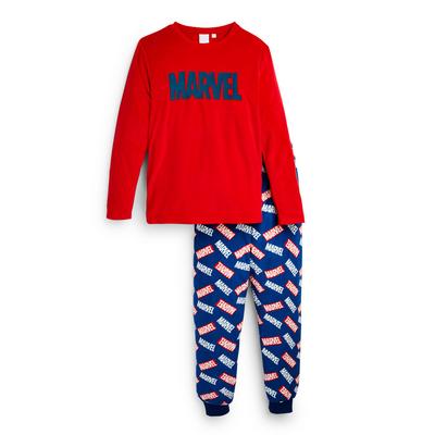 Rotes „Marvel“ Pyjamaset (Teeny Boys)