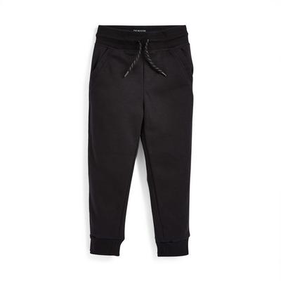 Younger Boy Black Joggers
