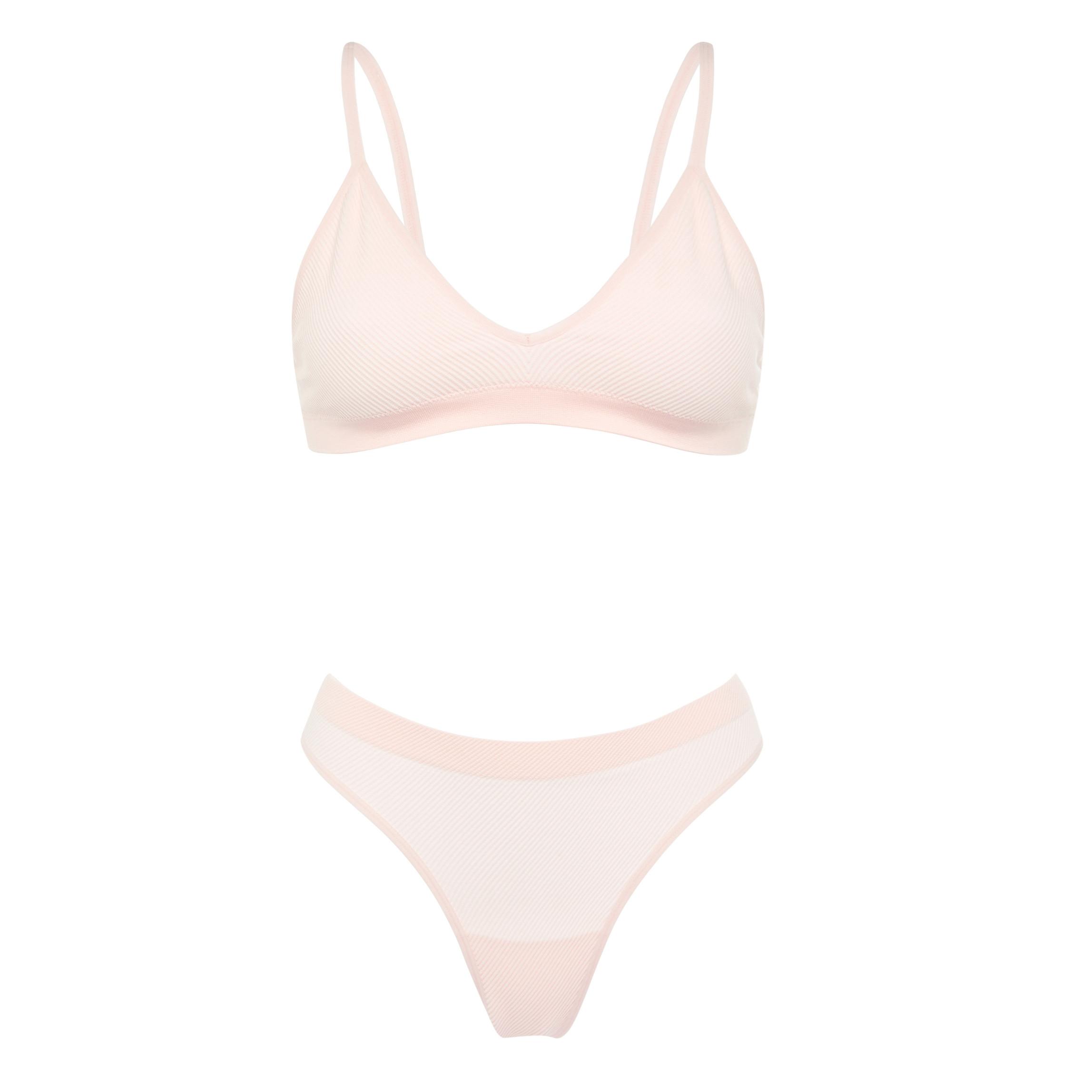Blush Pink Seamfree Lingerie Set | Lingerie & Underwear Sets | Lingerie ...