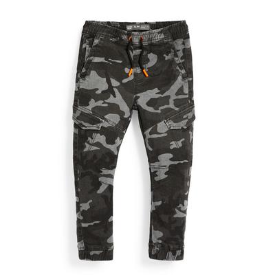 Younger Boy Camouflage Cargo Trousers