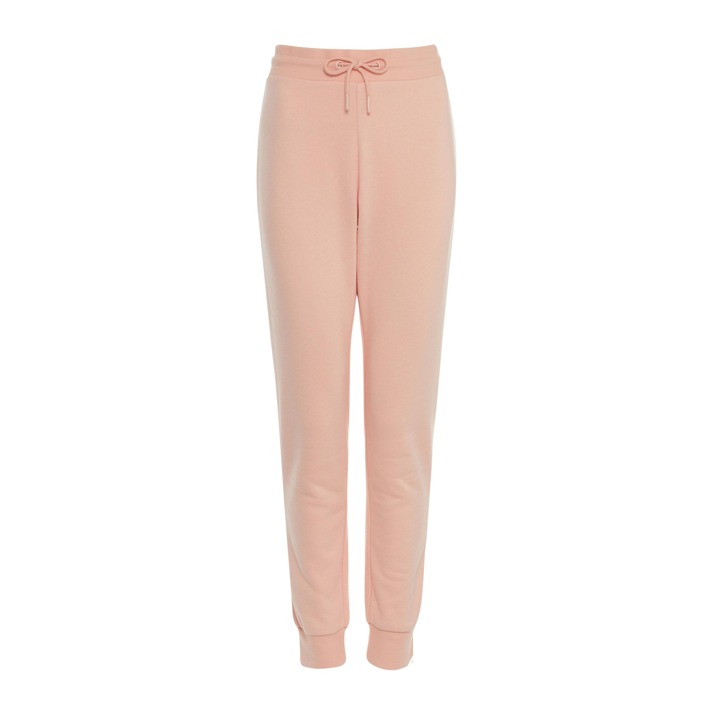 peach colour joggers