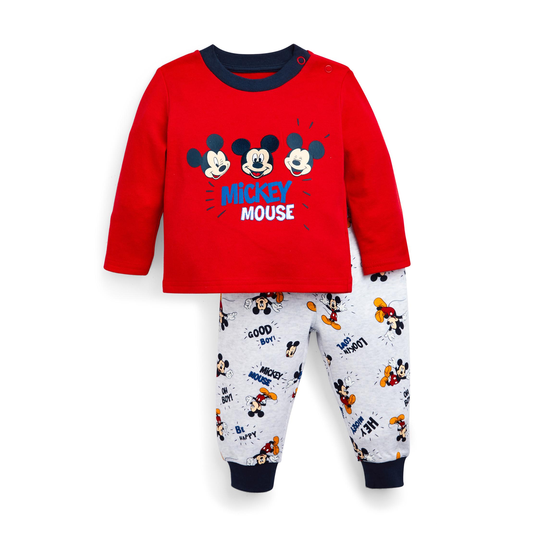 tesco mickey mouse pyjamas