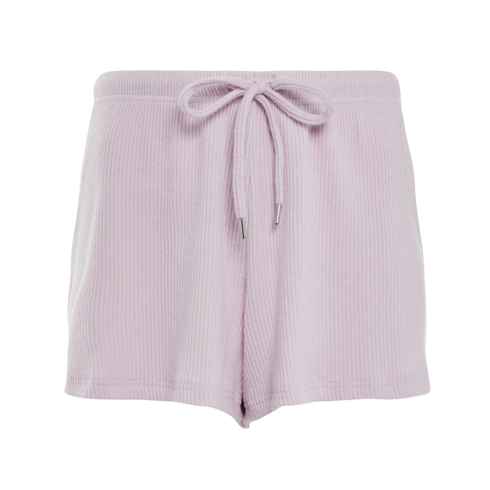 ribbed pink shorts