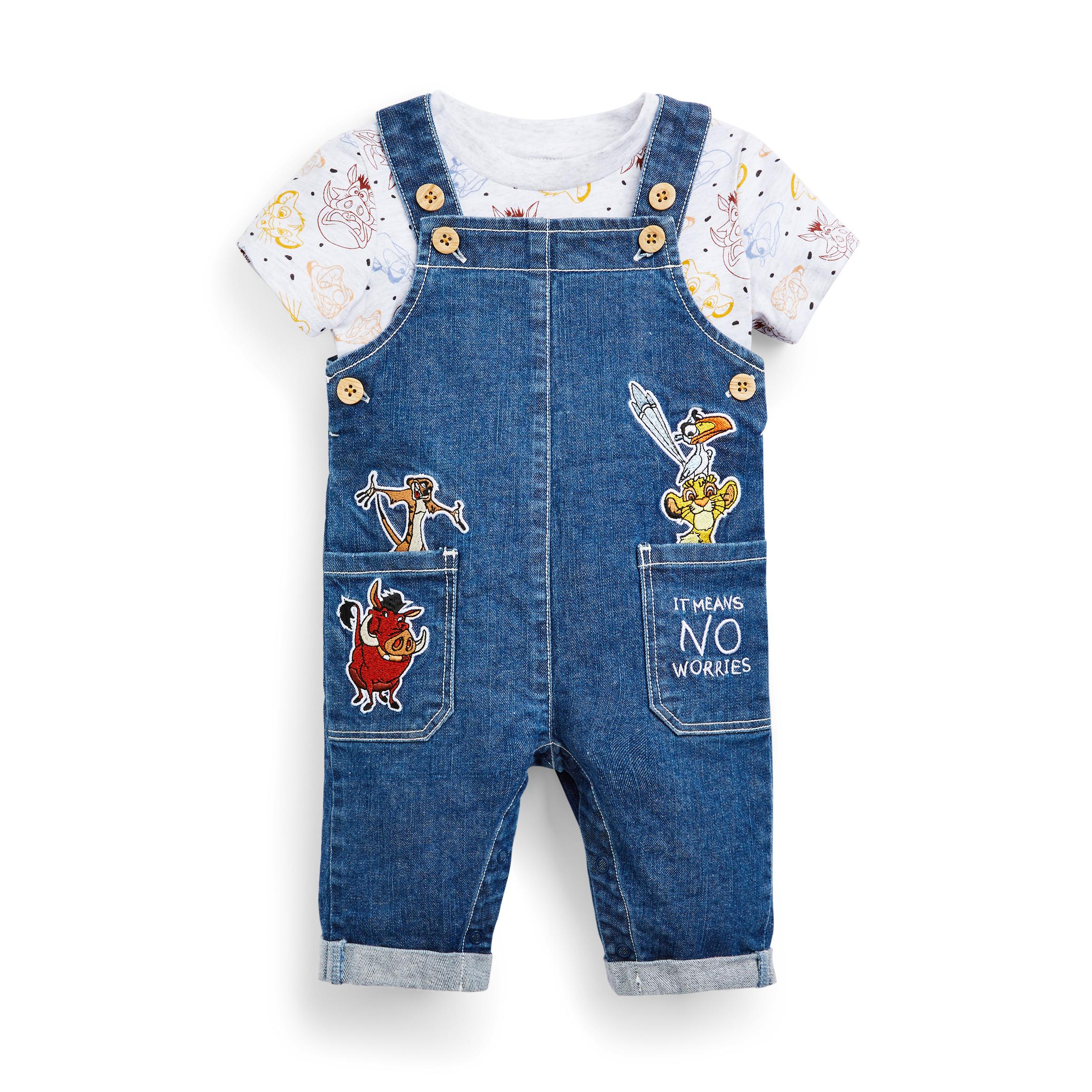 Ensemble 2 Pieces Salopette Disney Le Roi Lion Bebe Garcon Mode Bebe Garcon Vetements Bebe Et Nouveau Ne Mode Enfant Tous Les Produits Primark Primark France