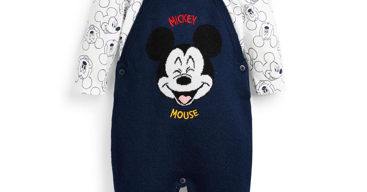 Primark Disney Mickey Mouse & Friends 2 Piece Baby Boy Tracksuit Set 0-36 Months 