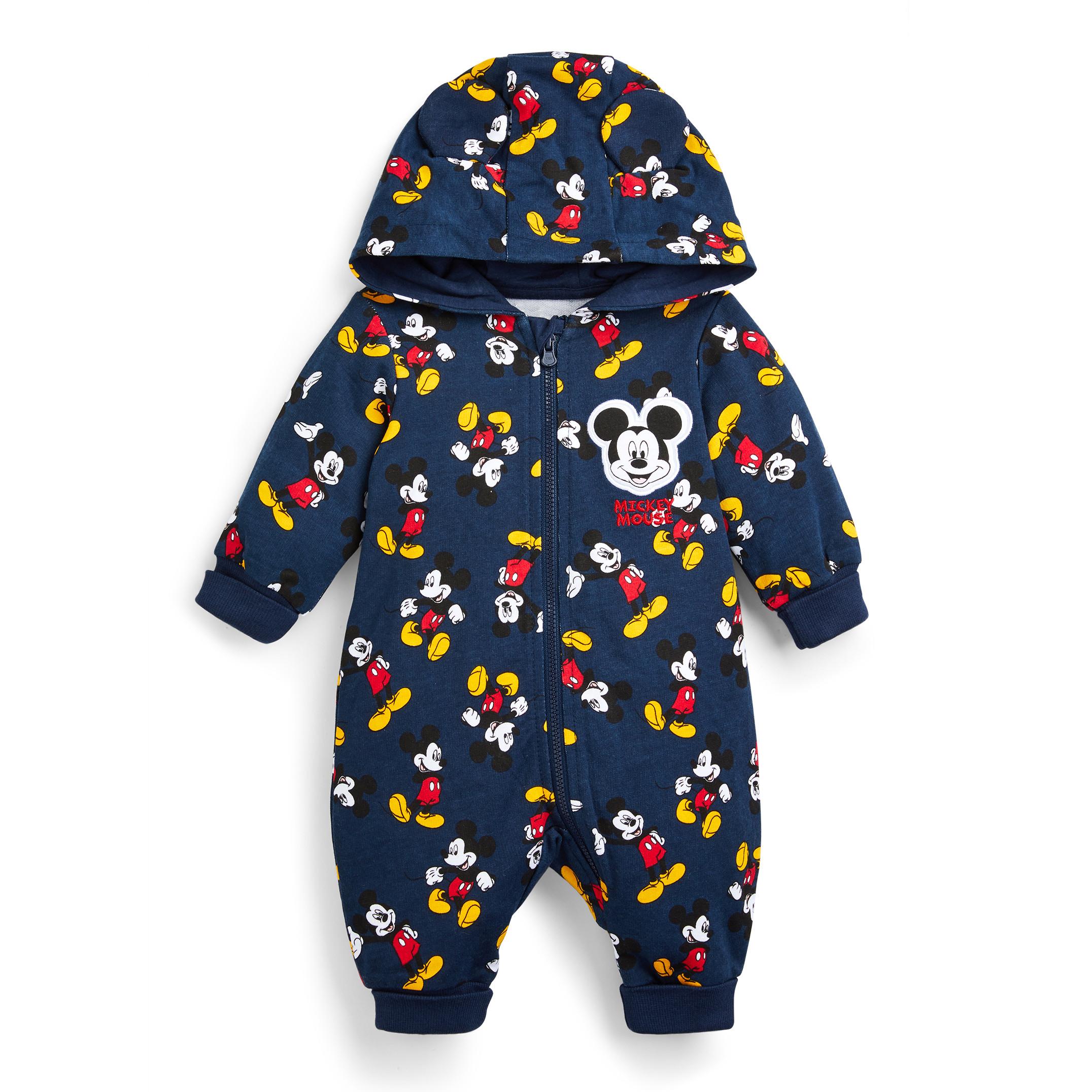 Combinaison Barboteuse A Capuche Bleu Marine Mickey Mouse Bebe Garcon Les Essentiels Pour Bebe Vetements Bebe Et Nouveau Ne Mode Enfant Tous Les Produits Primark Primark Belgique Francaise