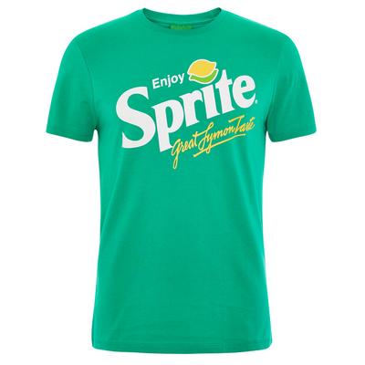 T-shirt verde con logo Sprite