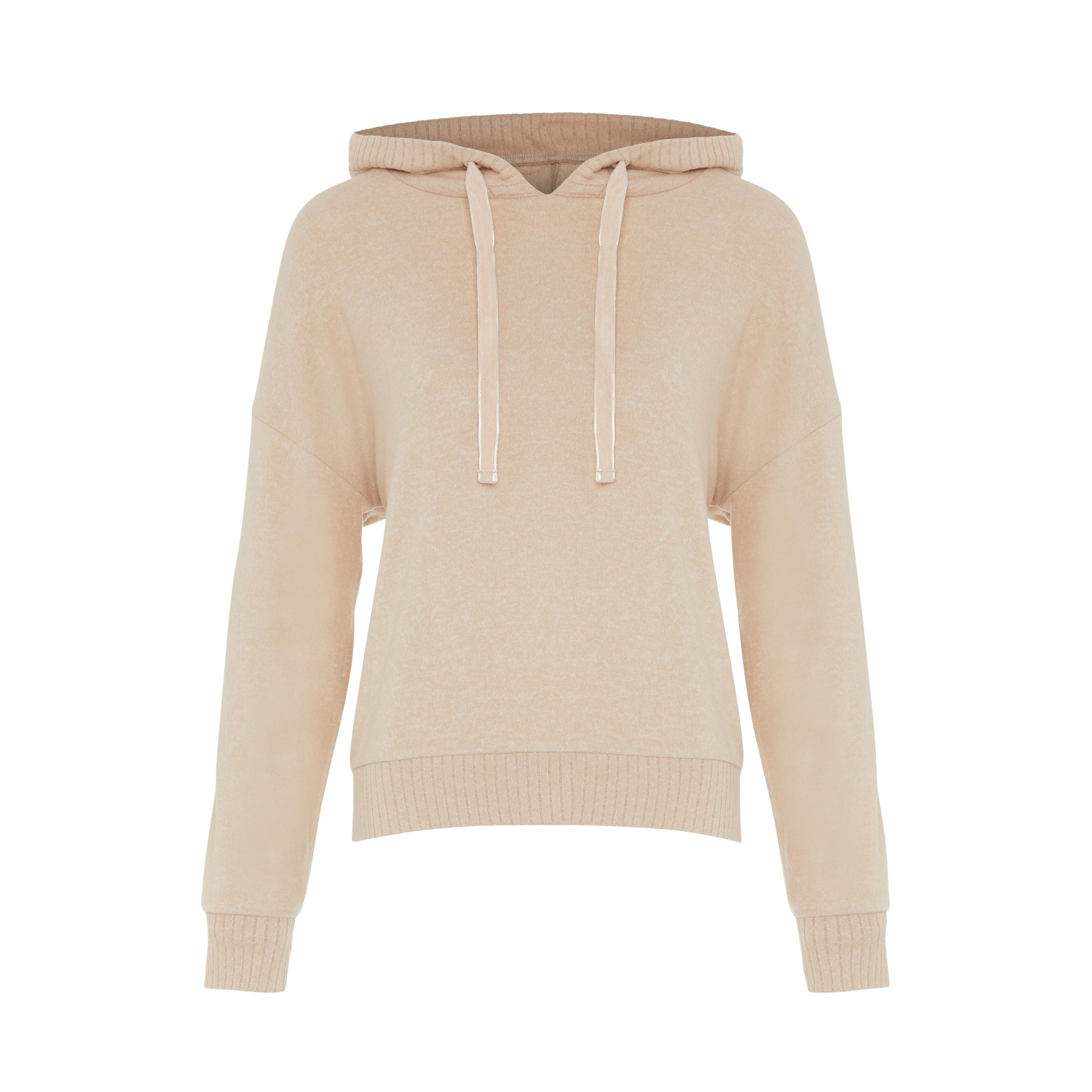 Beige Supersoft Ribbed Hoodie Women's Pajamas Women's Style Our