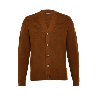 Brown Button Up Cardigan