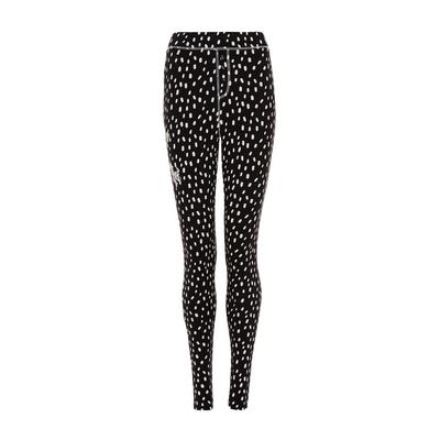 Zwart-witte 101 Dalmatiërs-legging met stippenprint