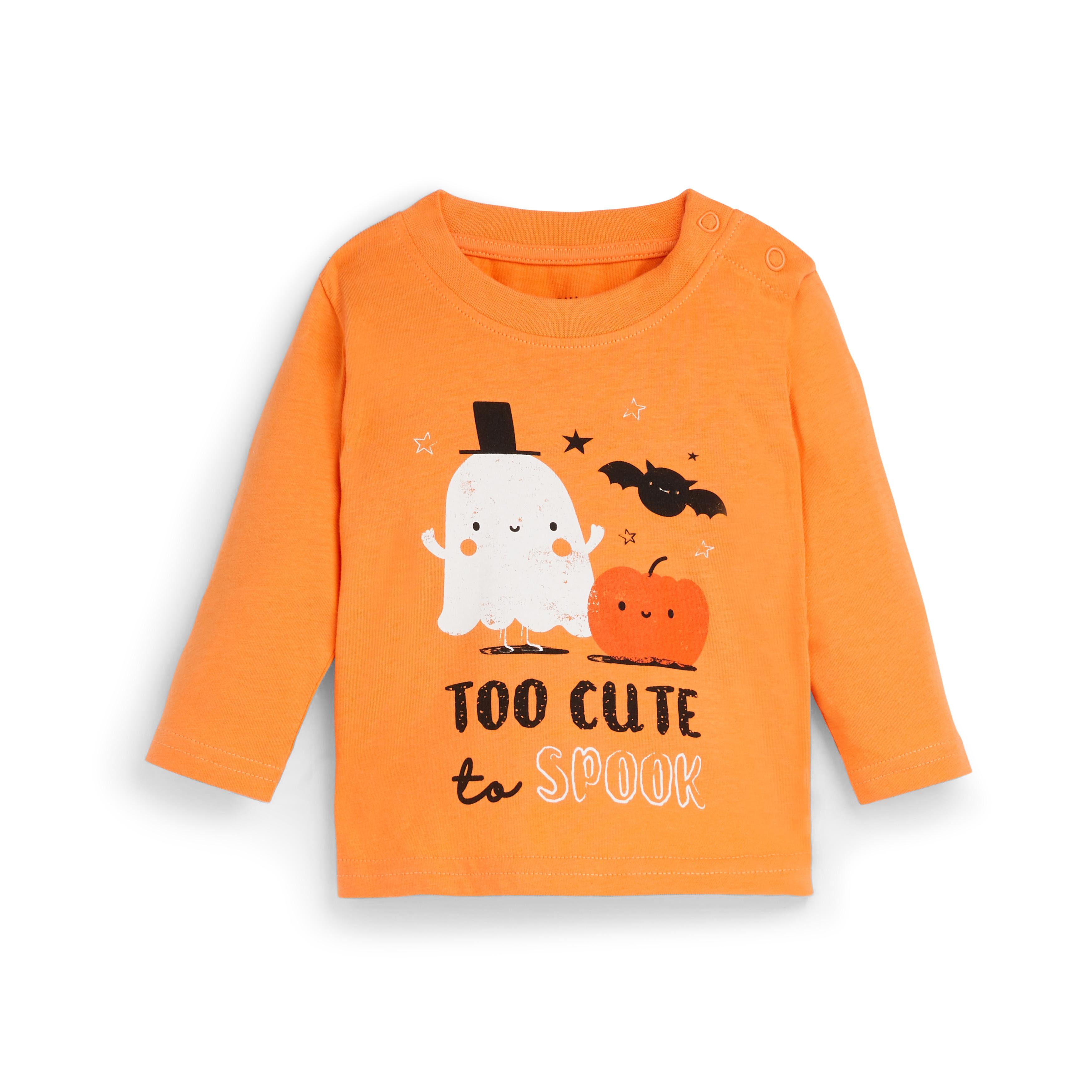 T Shirt Orange A Manches Longues Pour Halloween Bebe Garcon Mode Bebe Garcon Vetements Bebe Et Nouveau Ne Mode Enfant Tous Les Produits Primark Primark France