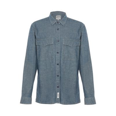 Chemise utilitaire en jean bleu style western Stronghold