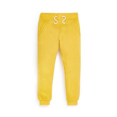 Younger Girl Yellow TIe Waist Joggers