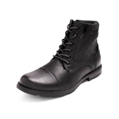 Black Lace Up Military Boots