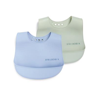 2 Pack Stacey Solomon Silicone Bibs