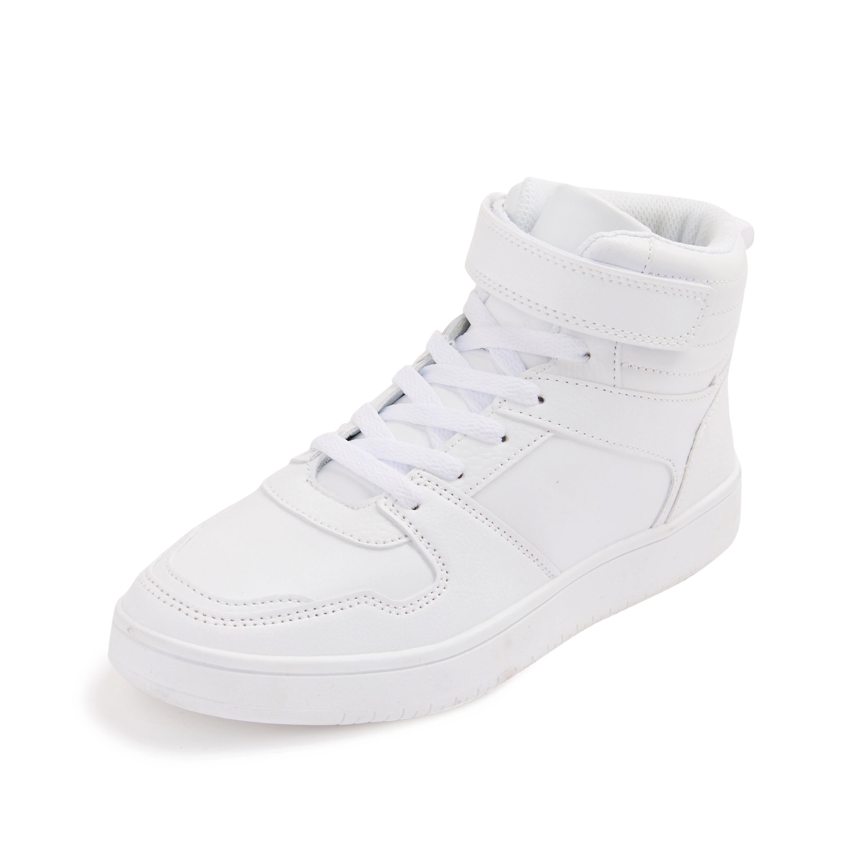 high tops with velcro strap