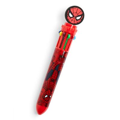 Marvel Spiderman Red 10-Color Pen
