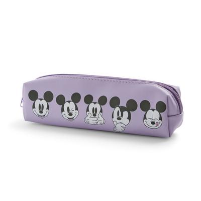 Purple Mickey Mouse Pencil Case