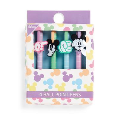 Disney Mickey Mouse Pastel Pens 4-Pack