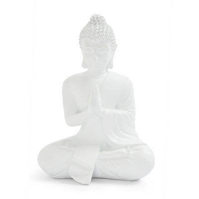 Small White Buddha Statue