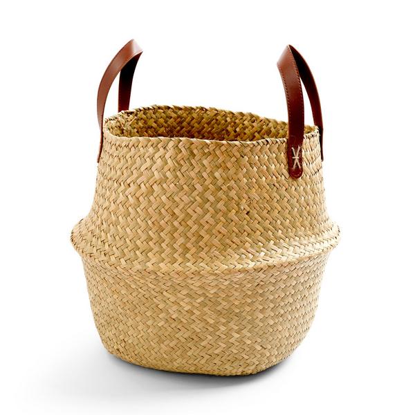 Large Woven Collapsible Basket