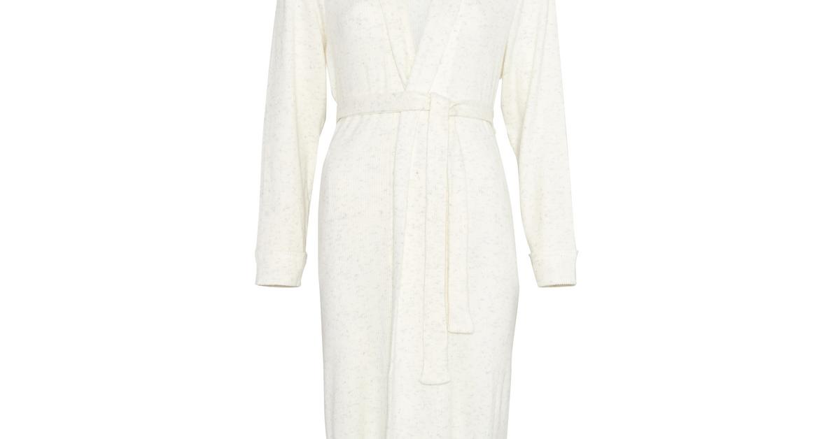 Ivory Supersoft Ribbed Robe | Women's Pajamas | Women's Style | Our ...