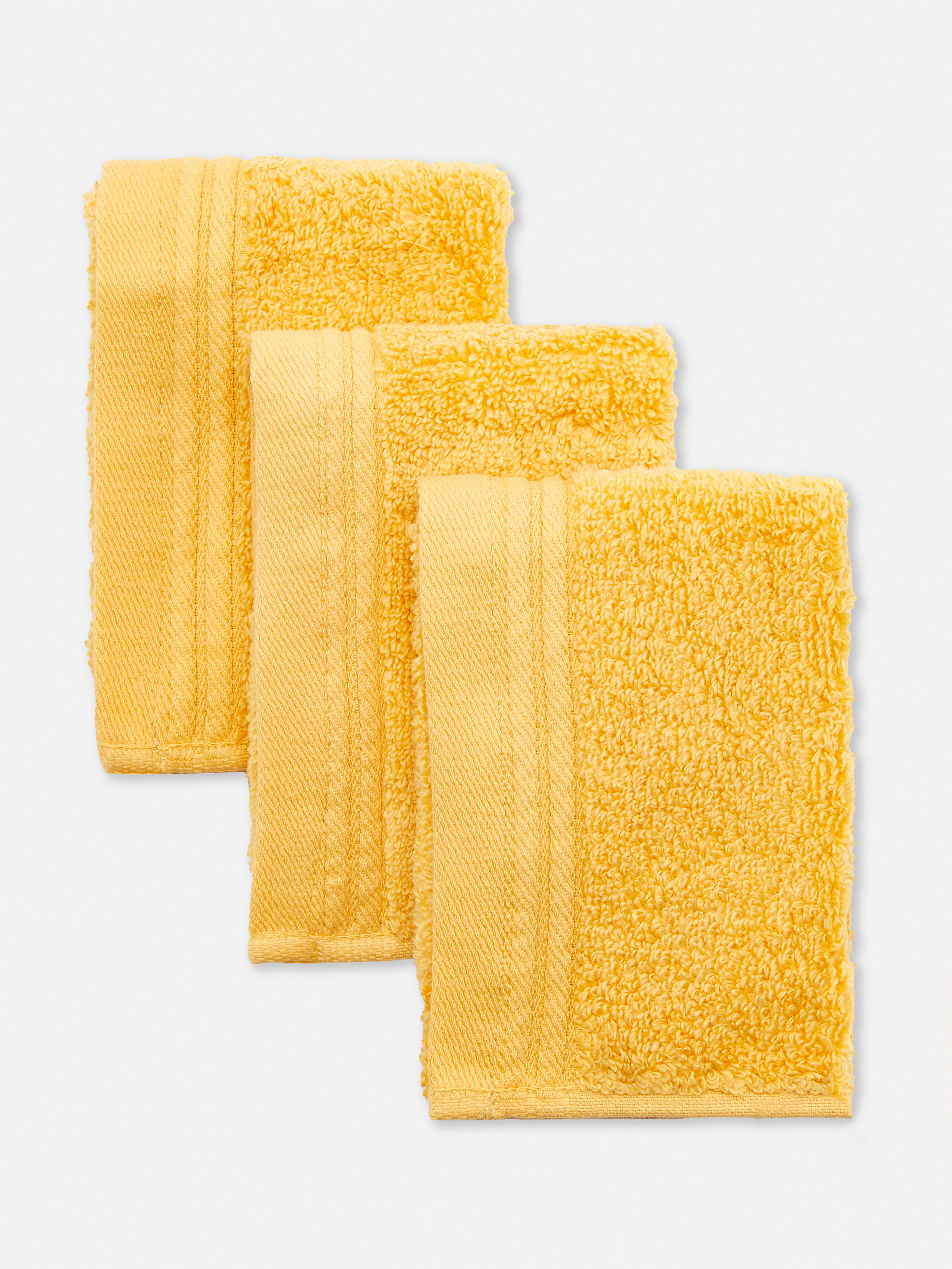 Gloed schuur briefpapier Gele ultrazachte gezichtsdoekjes, set van 3 | Handdoeken &amp; badmatten |  Accessoires voor in de badkamer | Alle woonartikelen | Woonartikelen | Alle  Primark-producten | Primark Nederland