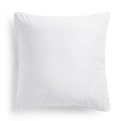 White Velvet Cushion Cover