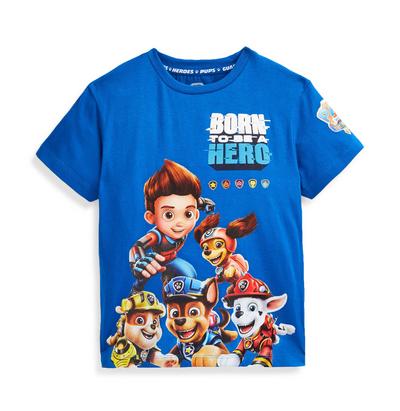 Camiseta azul de La Patrulla Canina para niño pequeño