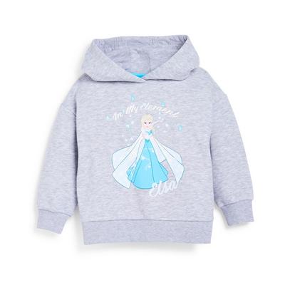 Grijze hoodie Disney Frozen voor meisjes