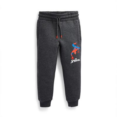 Younger Boy Charcoal Marvel Spiderman Joggers