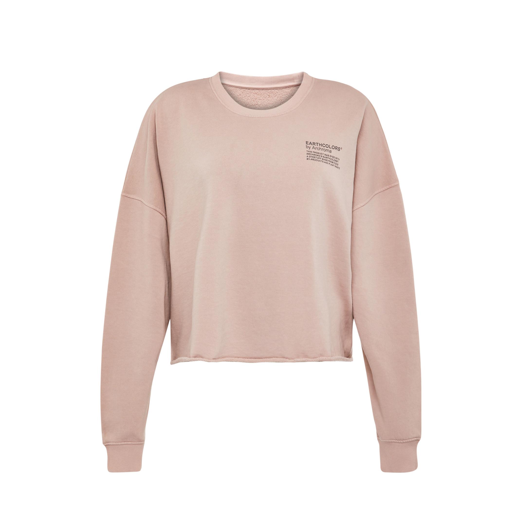 Bledo rožnat kratek pulover iz organskega bombaža Primark Cares Earthcolours by Archroma