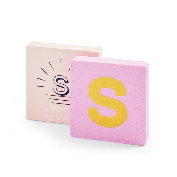 Christmas Gifting Letter S Bath Fizzer