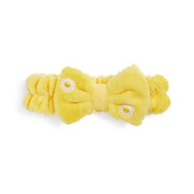 Mood Boost Yellow Bow Headband