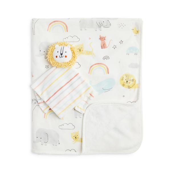 Baby Blanket Gift Set 2 Piece