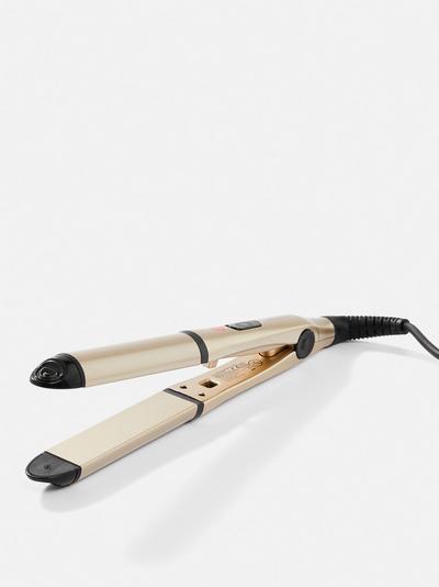 2-in-1 Hair Curler and Straightener