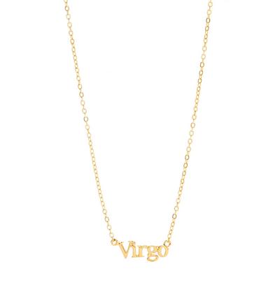 Gold Plated Horoscope Necklace