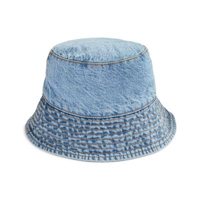 Primark Cares Blue Hemp Denim Bucket Hat