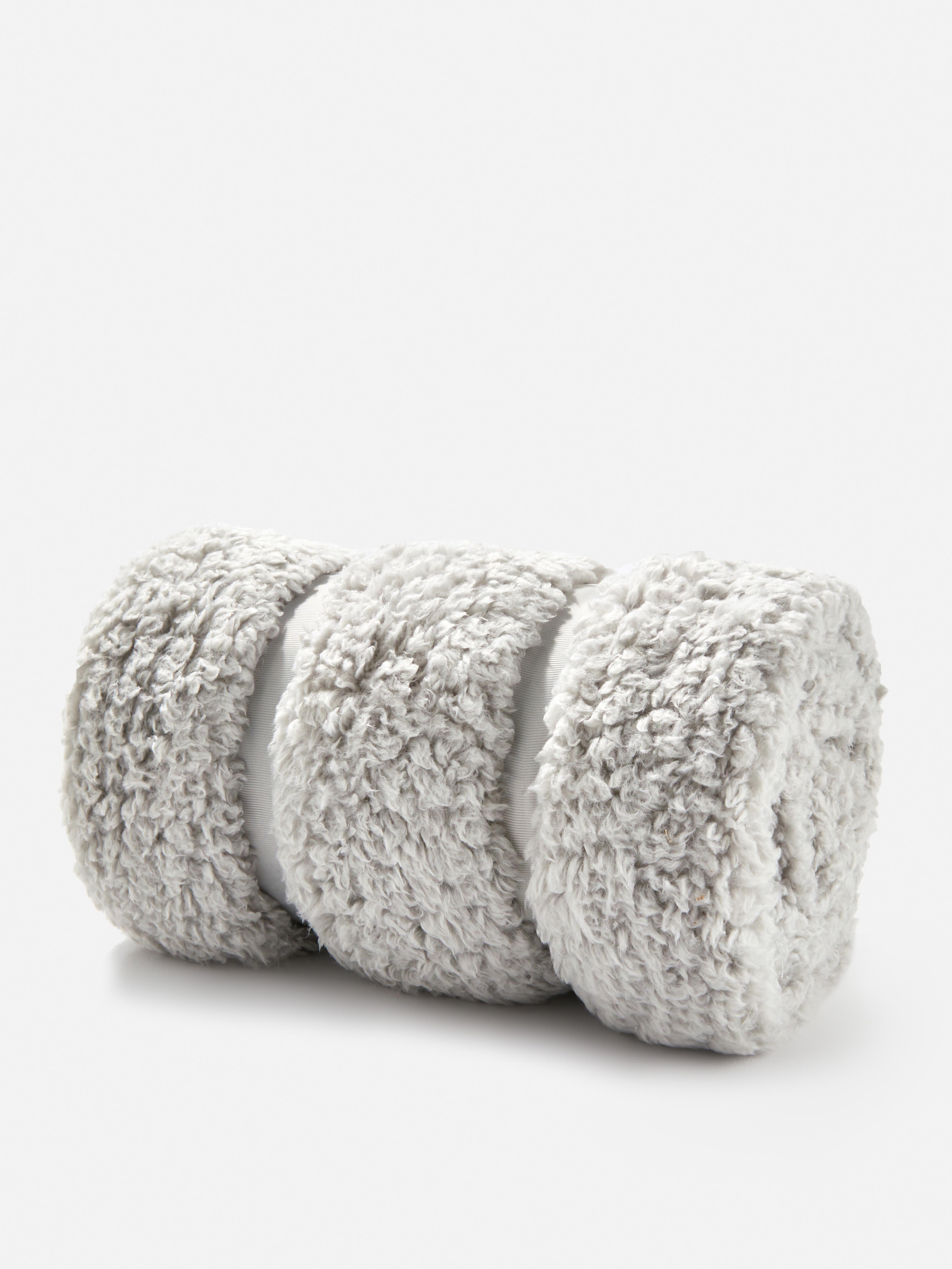 Petit jeté de lit en polaire sherpa Jetés et couvertures Textiles