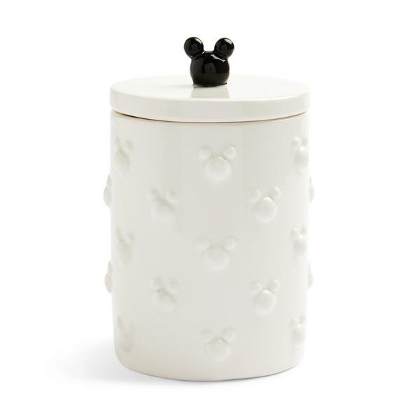 Monochrome Disney Mickey Mouse Storage Jar