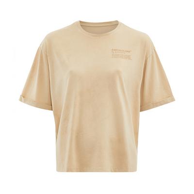T-shirt beige en coton biologique Earthcolors par Archroma Primark Cares